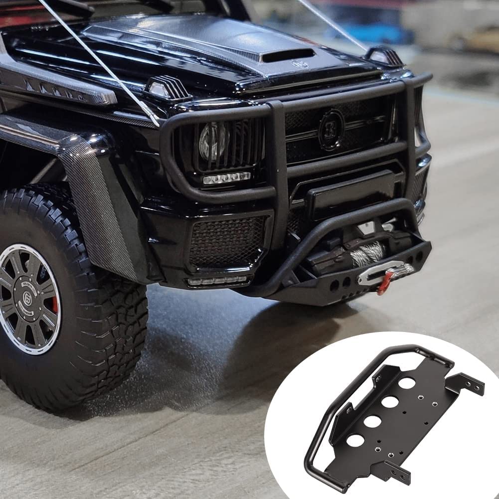 TRAXXAS TRX6 TRX4 G63 G500 RC Crawler Car Metal Front Lower Bumper Replacement Part - Durable Off-Road Accessory for Rock Crawling & Trail Adventures