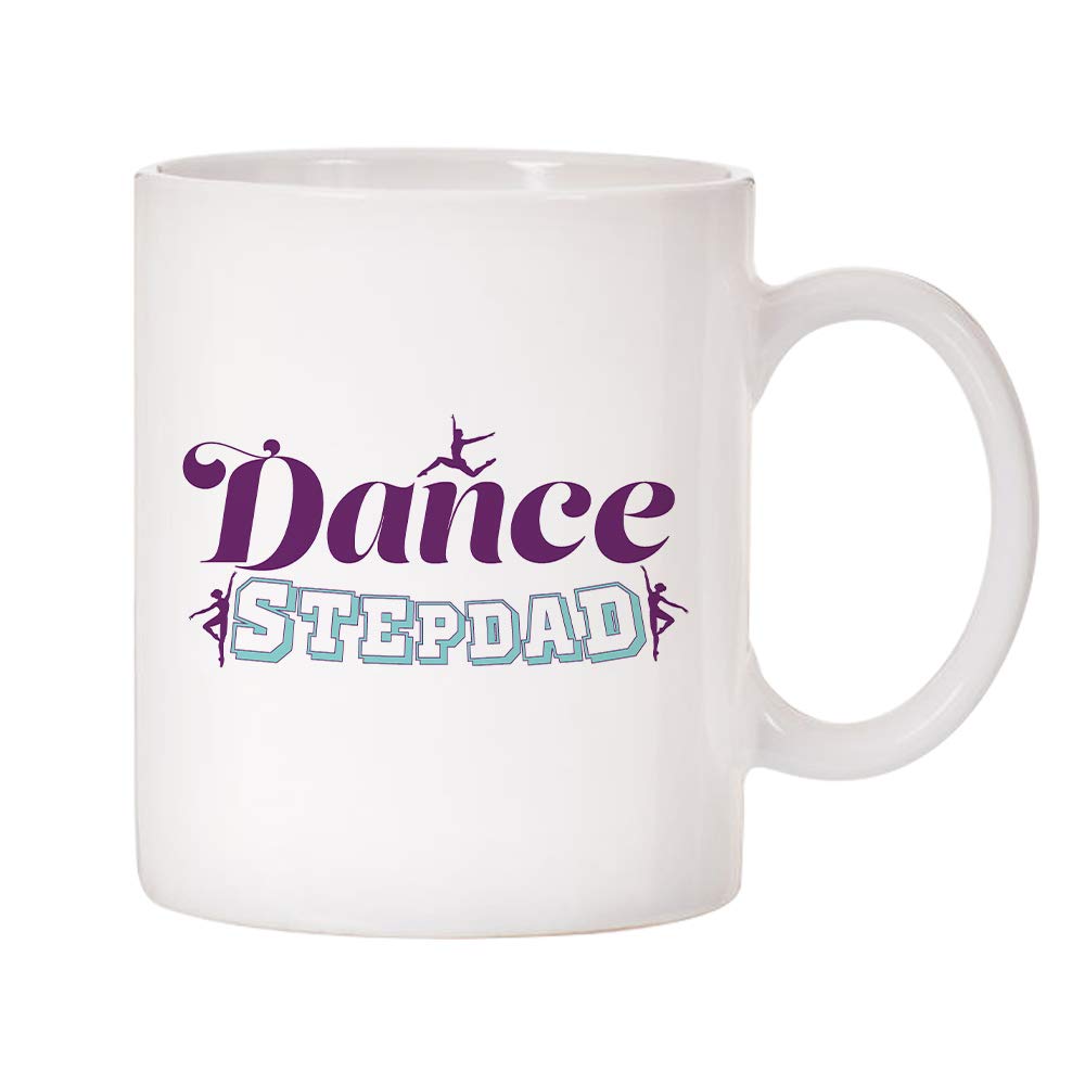 Sports Family 11oz Ceramic Coffee Mugs - Perfect for Dance Lovers & Stepdad Gifts - Ideal for Home, Office & Gifting