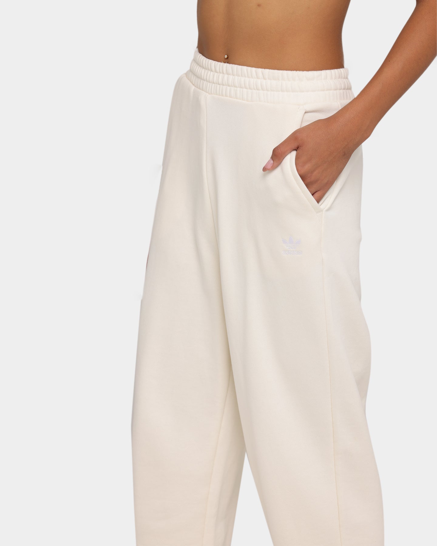 Adidas Women's Relaxed Non-Dye Jogger Pants - Soft Comfortable Lounge & Workout Sweatpants for Running, Yoga, and Casual Wear