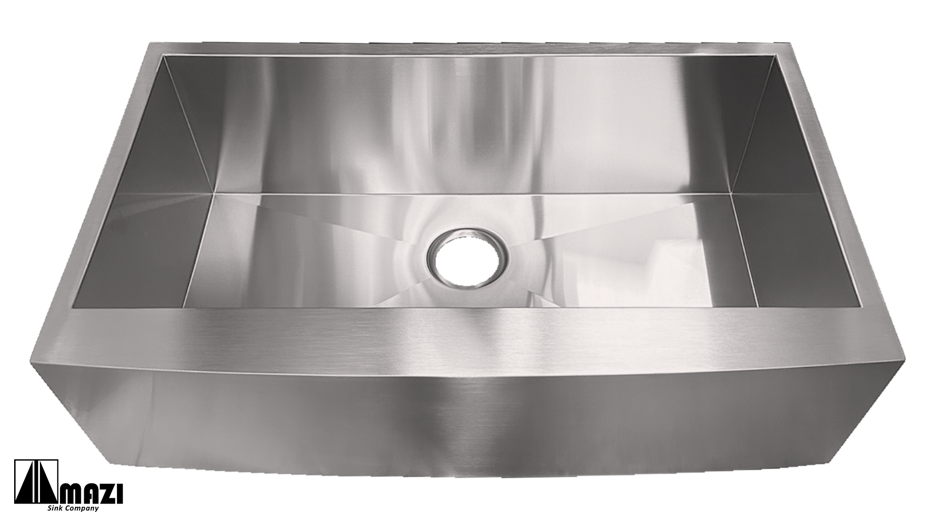 Premium Stainless Steel Handmade Farmhouse Kitchen Sink EFS3320 - Rust-Resistant, Durable for Modern Farmhouse & Country Style Kitchens