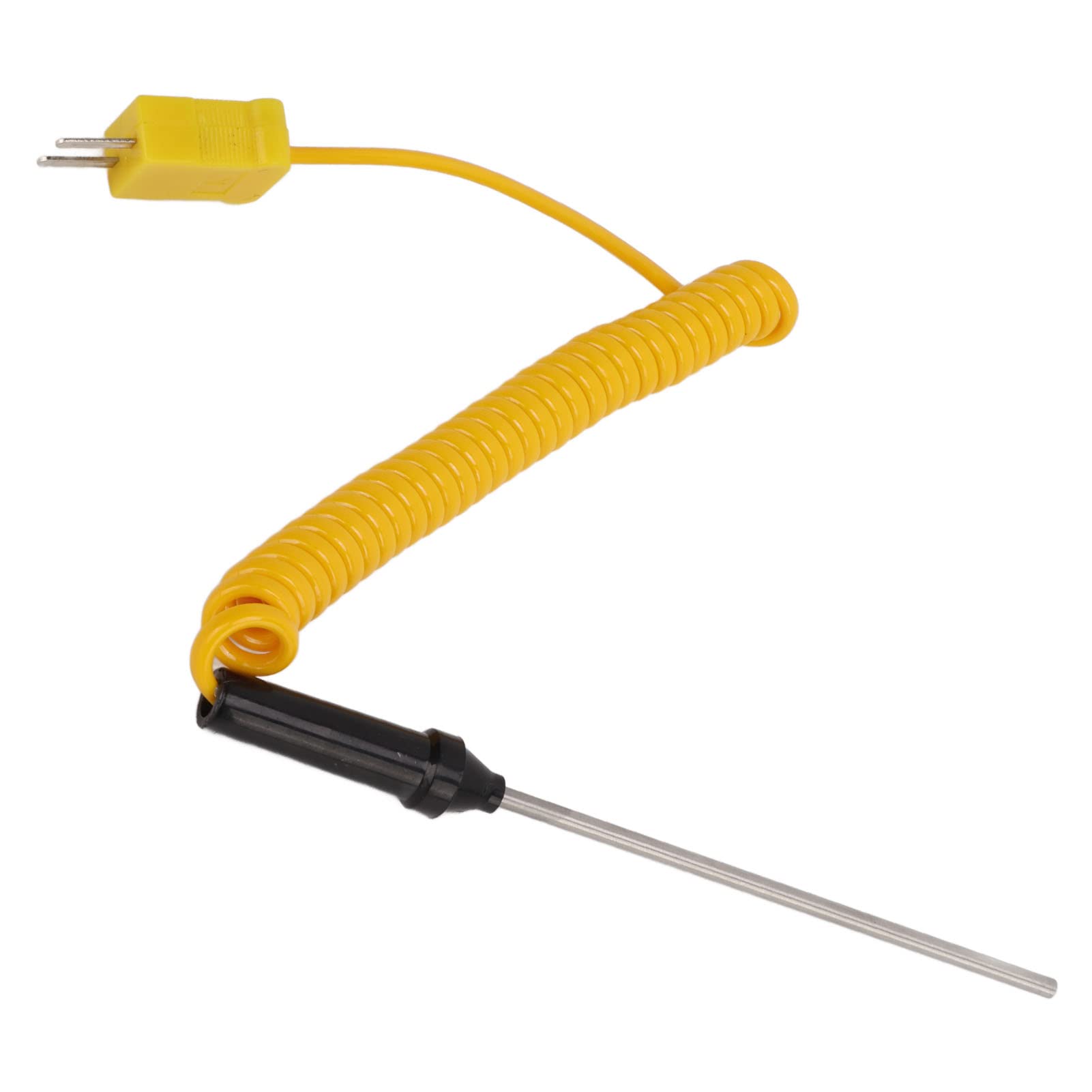 High Accuracy Temperature Probe - Fast Response Thermocouple with Heat Resistant Steel for Industrial Temperature Testing | Perfect for Factory Workers, HVAC Technicians & Food Safety Inspectors | Ideal for Oven Monitoring, Engine Diagnostics & Laboratory Use