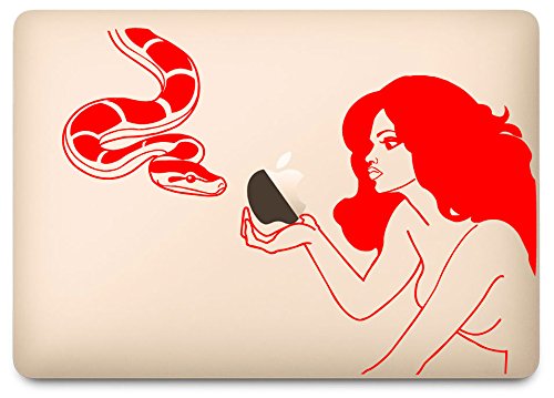 Red Eve Fall From Grace Decal Sticker for 12 Inch Laptop - Premium Vinyl Skin for MacBook, Dell, HP - Perfect for School, Work & Personalization
