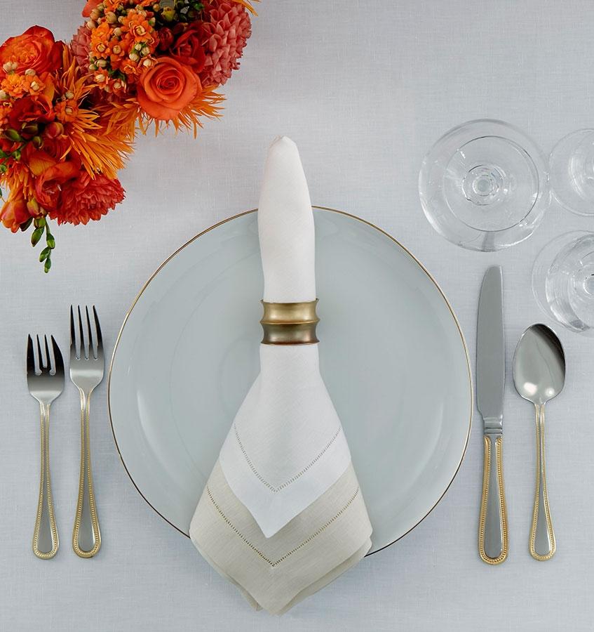 Classico Tablecloth - Elegant Cotton Table Cover for Dining, Parties & Home Decor - Perfect for Weddings, Holidays & Everyday Use