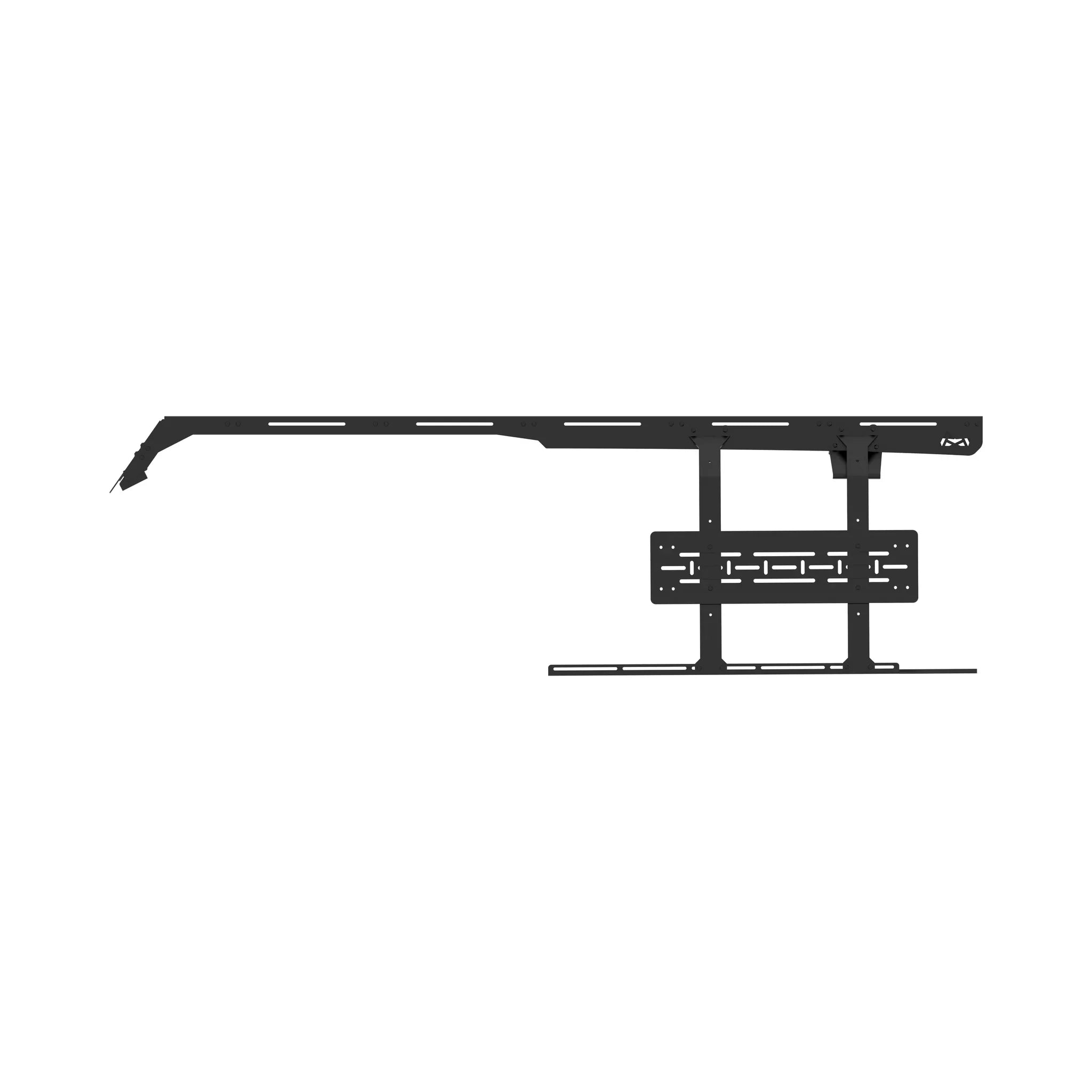 Bronco Modular Roof Rack for 2-Door - Heavy Duty Aluminum Cargo Carrier for Off-Road Adventure & Camping Gear Storage