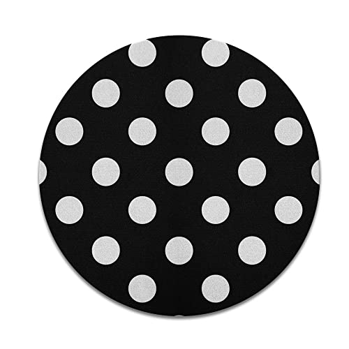 Black White Polka Dots