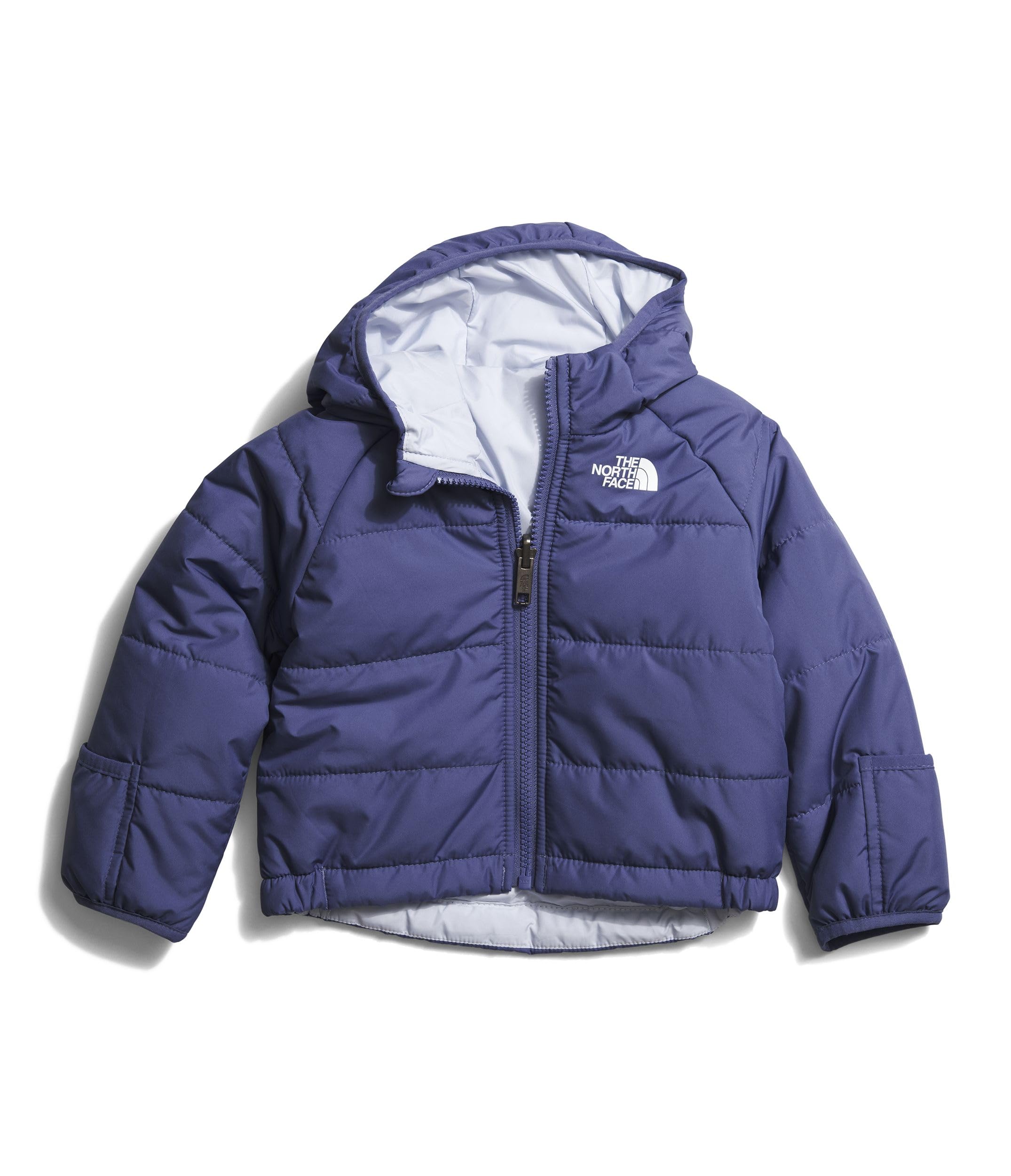 THE NORTH FACE Reversible Baby Hooded Jacket - Warm & Water-Resistant Infant Outerwear for Boys & Girls - Perfect for Outdoor Adventures, Park Play & Winter Walks