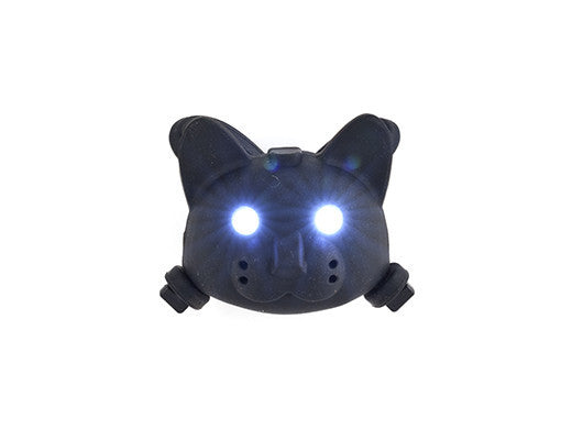 Kikkerland Cat Bike Light - LED Bicycle Safety Light for Night Riding, Waterproof & USB Rechargeable - Perfect for Cycling, Commuting, and Outdoor Adventures