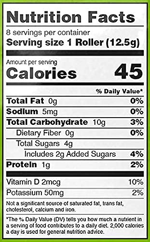 Crunchy Classic White Rice Rollers - Sweet & Crispy Puffed Rice Snacks for Adults & Kids | Healthy Gluten-Free Snack Rolls | 3.5oz Individual Packs (12x8) | Perfect for School Lunches, Office Snacks & On-the-Go Treats