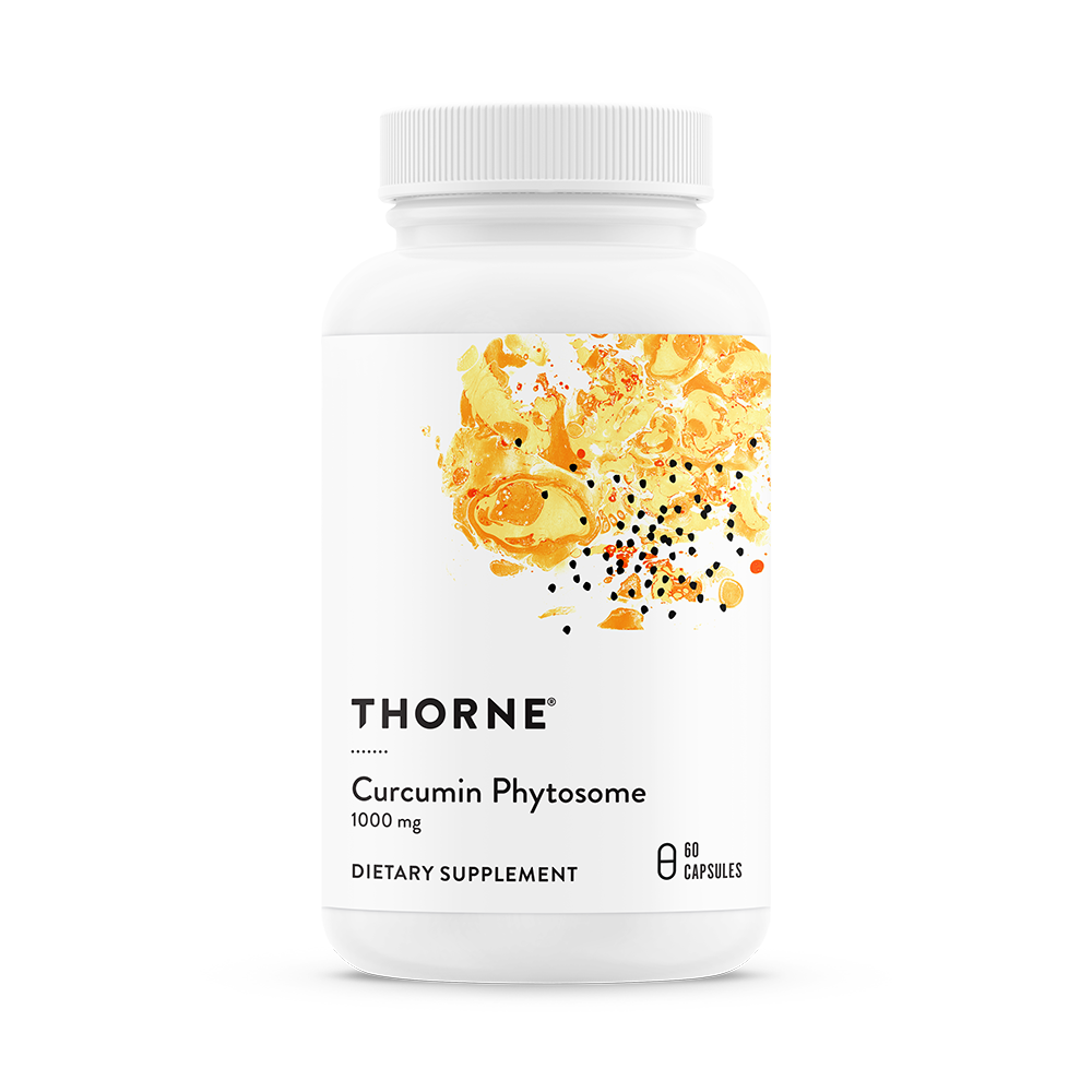 Thorne Curcumin Phytosome 60 Capsules - 1,000 mg Turmeric Extract with Enhanced Absorption (SF813) | Supports Joint Health & Inflammation Relief for Active Lifestyles