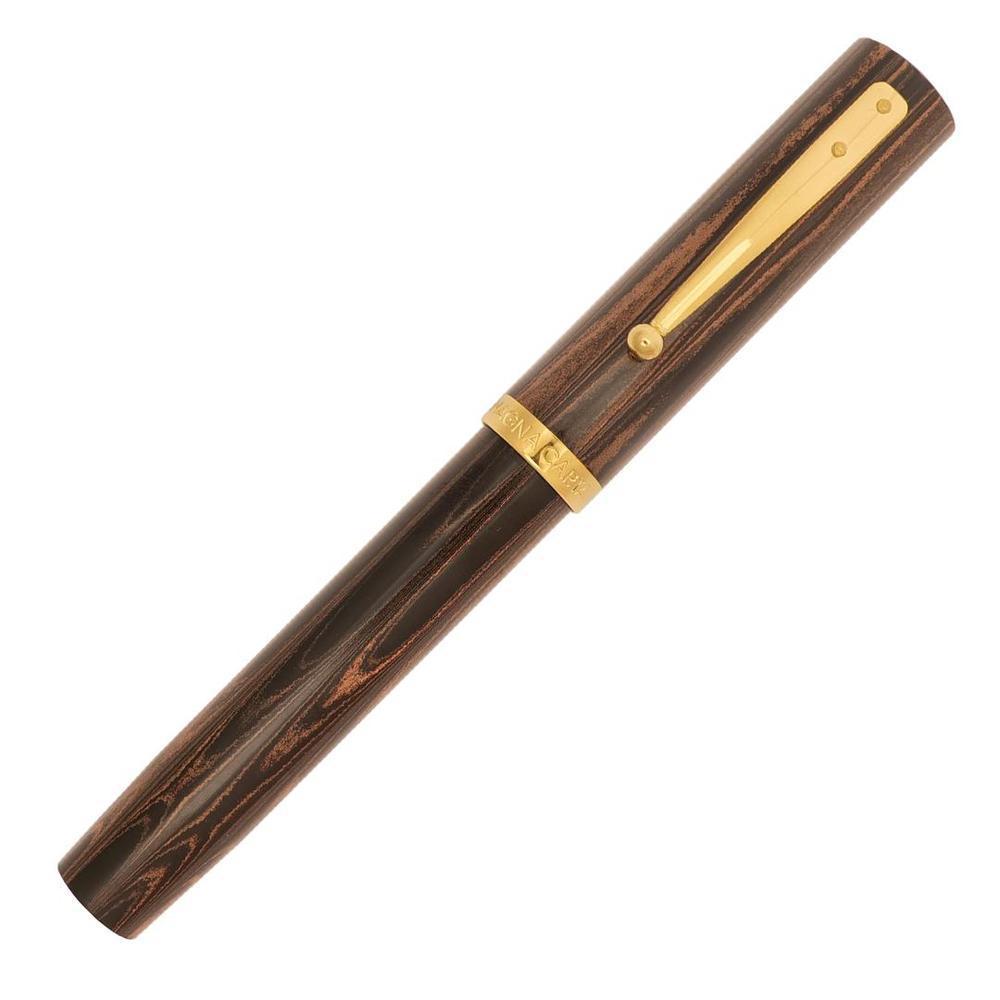 Premium Magna Carta MAG 1000 Fountain Pen - Handcrafted SEM Ebonite Body - Ideal for Calligraphy, Business Signatures & Luxury Gift Giving