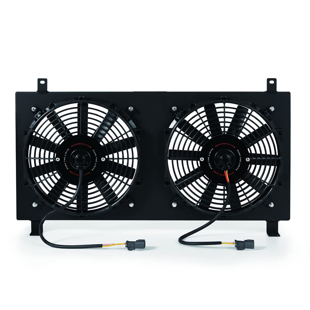 Mishimoto Aluminum Fan Shroud Kit for Acura RSX 2002-2006 - High-Performance Cooling Upgrade - Perfect for Racing & Daily Driving