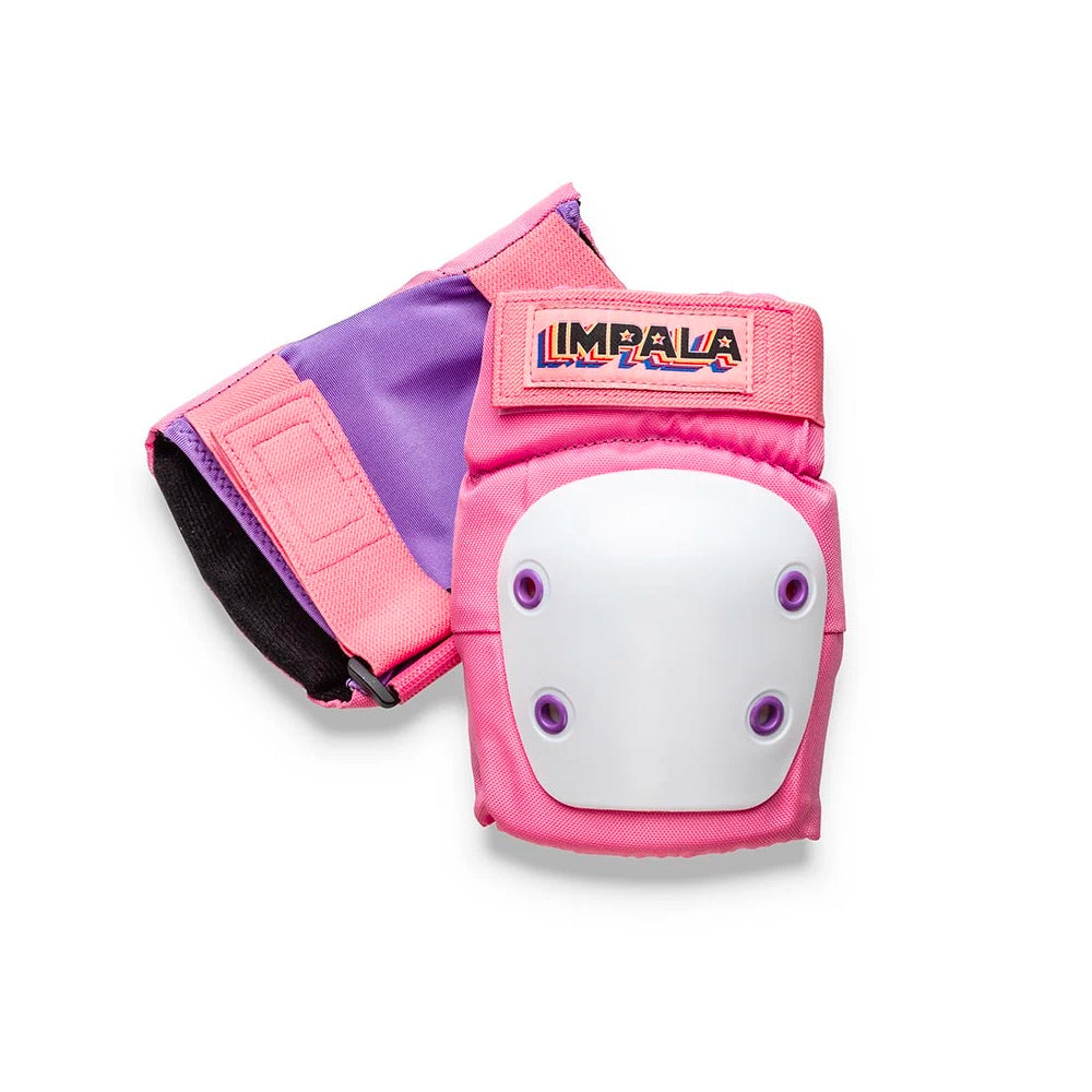 Impala Adult Triple Protection Pack - Knee Pads, Elbow Pads & Wrist Guards Set for Skateboarding, Roller Skating & Inline Skating - Safety Gear for Beginners & Professionals