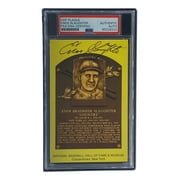 Authentic Enos Slaughter Signed 4x6 St. Louis Cardinals HOF Plaque Card with PSA/DNA Certification 85026222 - Perfect for Baseball Memorabilia Collections & Sports Fan Gifts