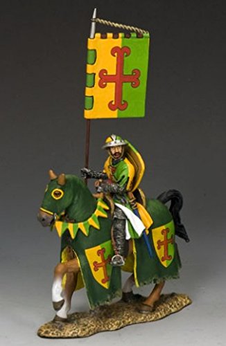 Crusaders & Saracens King & Country Sir Oliver d’Ingham Historical Miniature Figure - Collectible Medieval Knight for Wargaming & Tabletop RPG Scenes