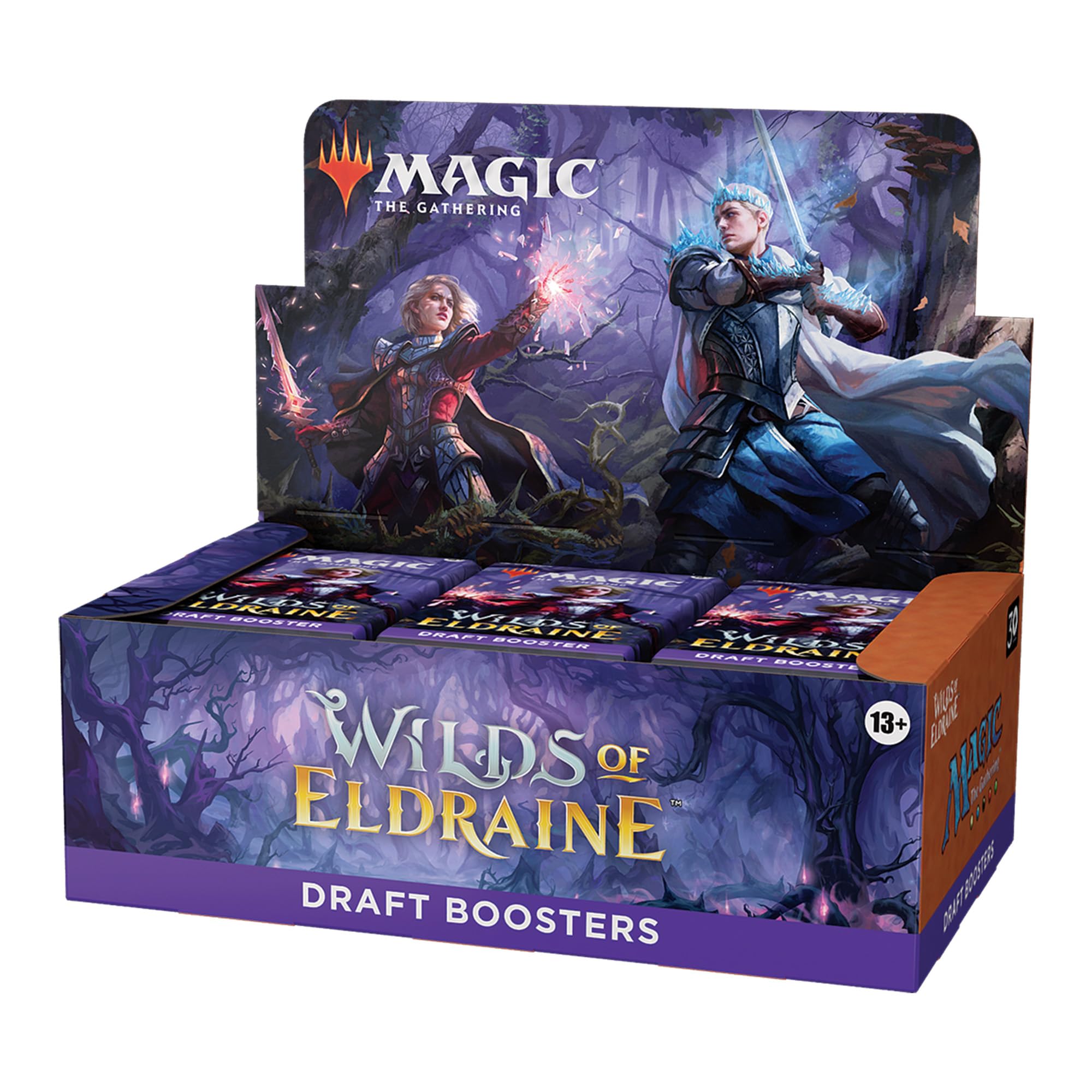 Magic The Gathering Wilds of Eldraine Draft Booster Box - 36 Packs (540 Cards) | MTG Collectible Card Game | Perfect for Draft Tournaments & Card Collection