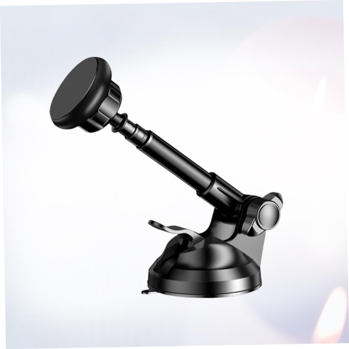 Universal Car Phone Holder Mount - Adjustable & Sturdy Suction Cup Stand for iPhone, Samsung, Galaxy - Perfect for GPS Navigation, Hands-Free Driving & Video Watching