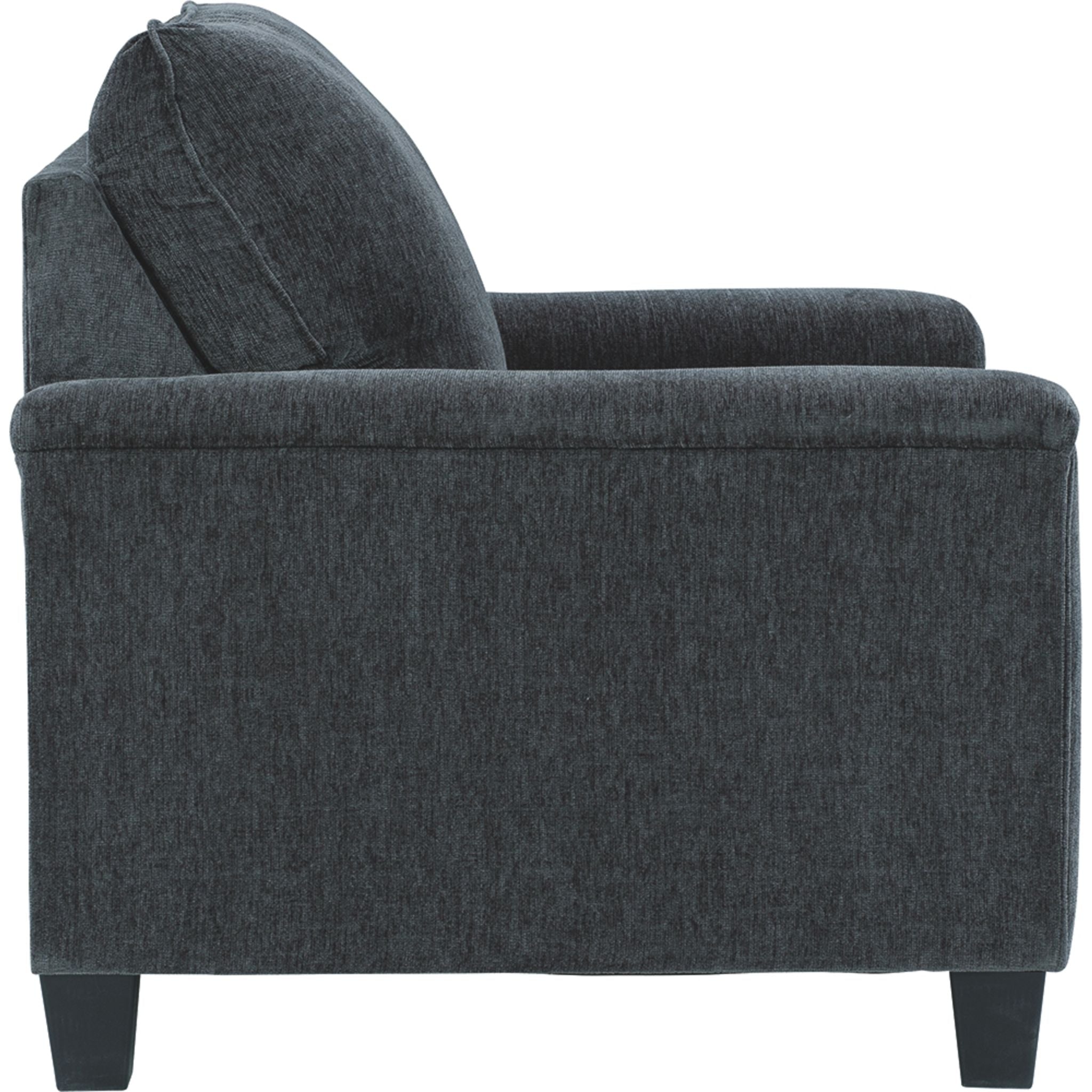 Abinger Chair Smoke - Modern Accent Chair with Comfortable Cushioning for Living Room, Bedroom, or Office