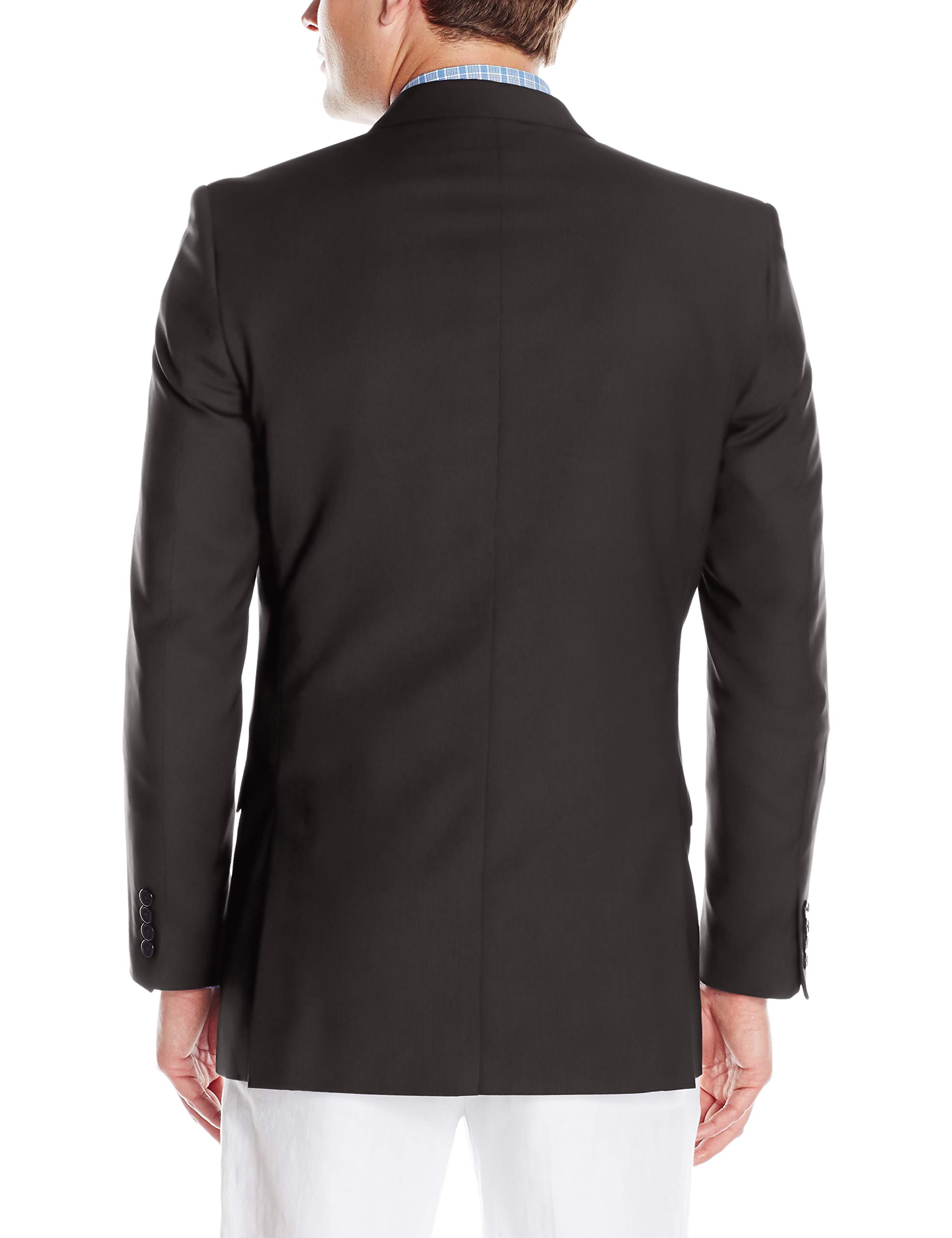 Adolfo Men's Slim Fit Micro Tech Suit Jacket - Modern Business & Formal Wear for Office, Weddings & Special Occasions