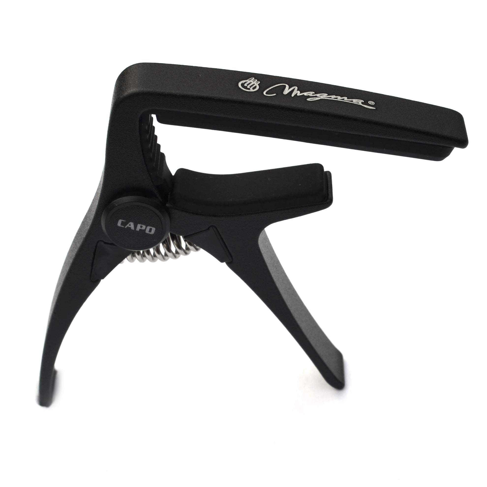 Premium Magma Capos for Acoustic & Electric Guitar - Durable Black Guitar Capo for Smooth Playability - Perfect for Live Performances, Studio Recording & Practice Sessions
