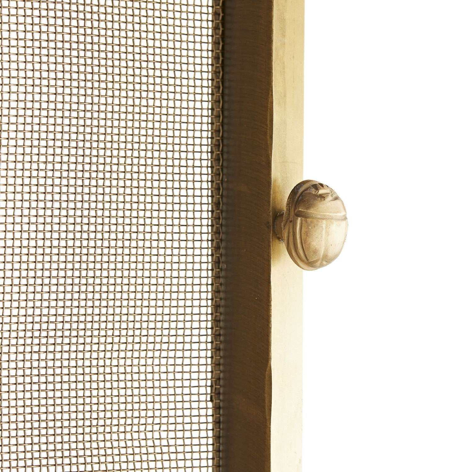 Antonella Large Fire Screen - Decorative Fireplace Screen for Home Safety & Heat Protection - Perfect for Living Rooms, Bedrooms & Outdoor Fire Pits