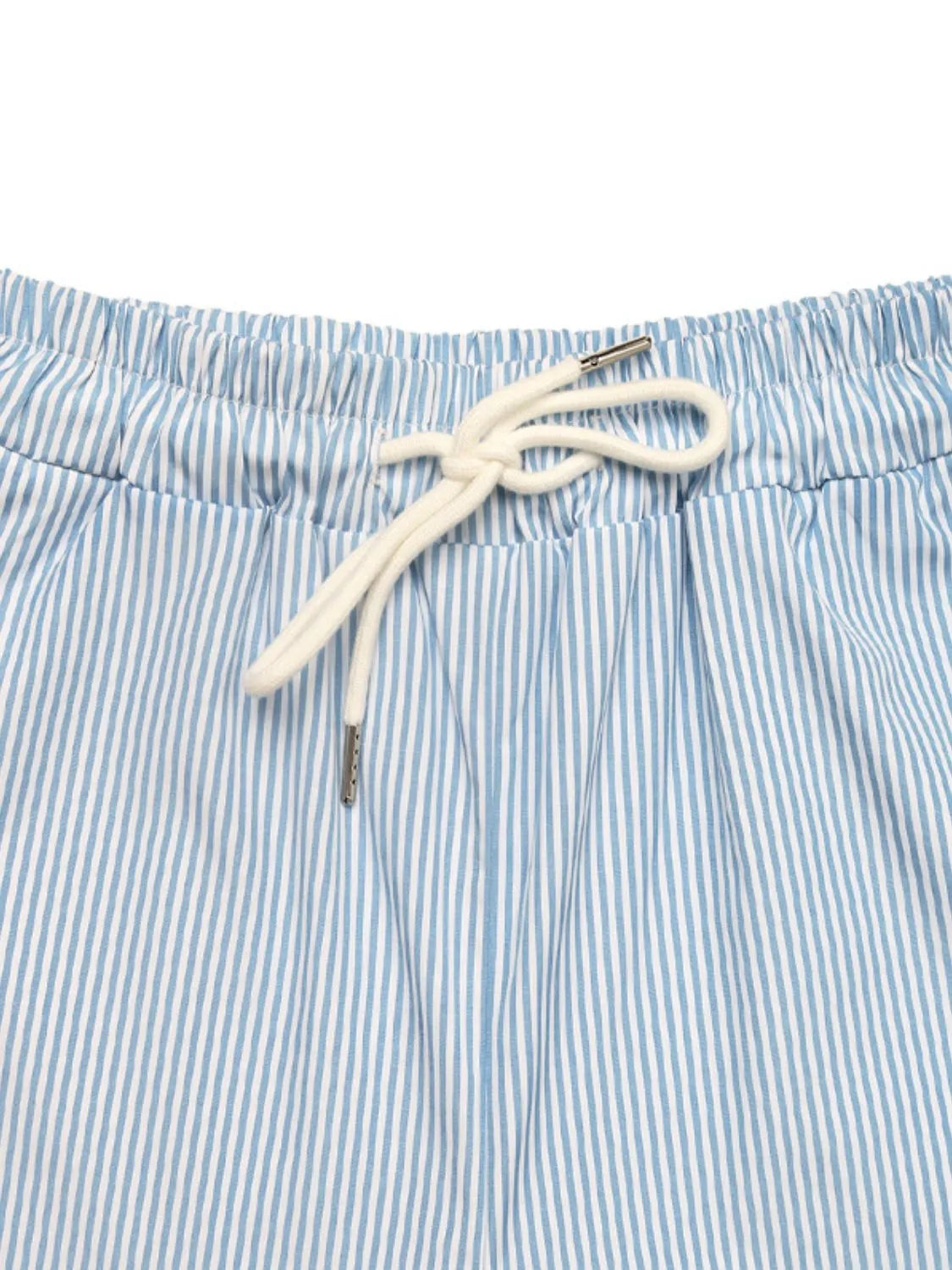 Stylish Striped Drawstring Wide Leg Cargo Pants for Women - Comfortable Casual & Outdoor Hiking Trousers