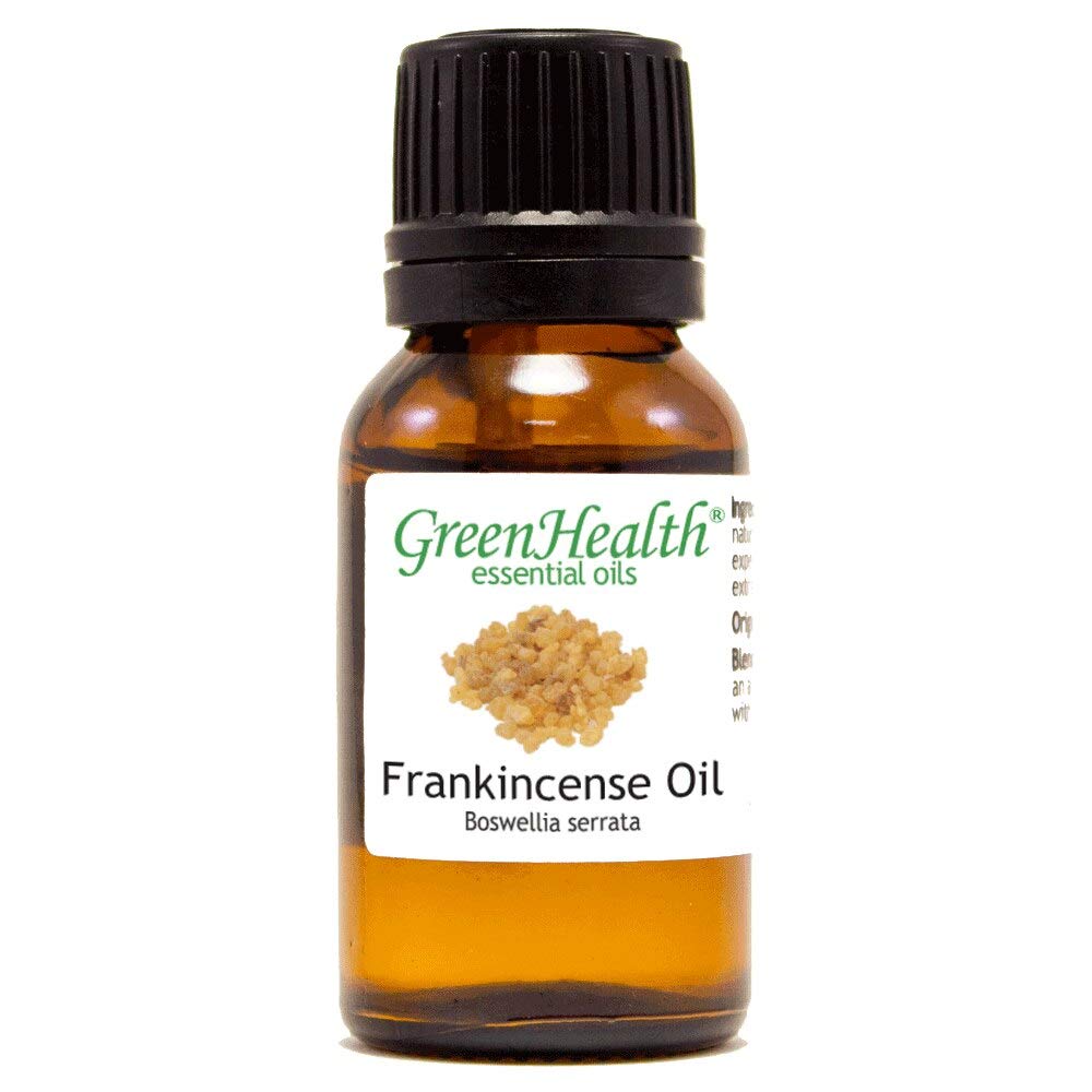Frankincense Serrata Essential Oil – 1/2 fl oz (15 ml) Glass Bottle – 100% Pure Therapeutic Grade – GreenHealth – Aromatherapy, Meditation & Skin Care