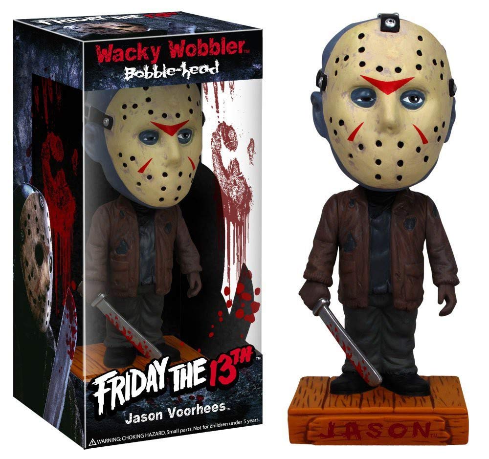 Funko Pop! Jason Voorhees Friday the 13th Horror Movie Wobbler Bobblehead - Horror Movie Collectible for Halloween Decor & Fan Gifts