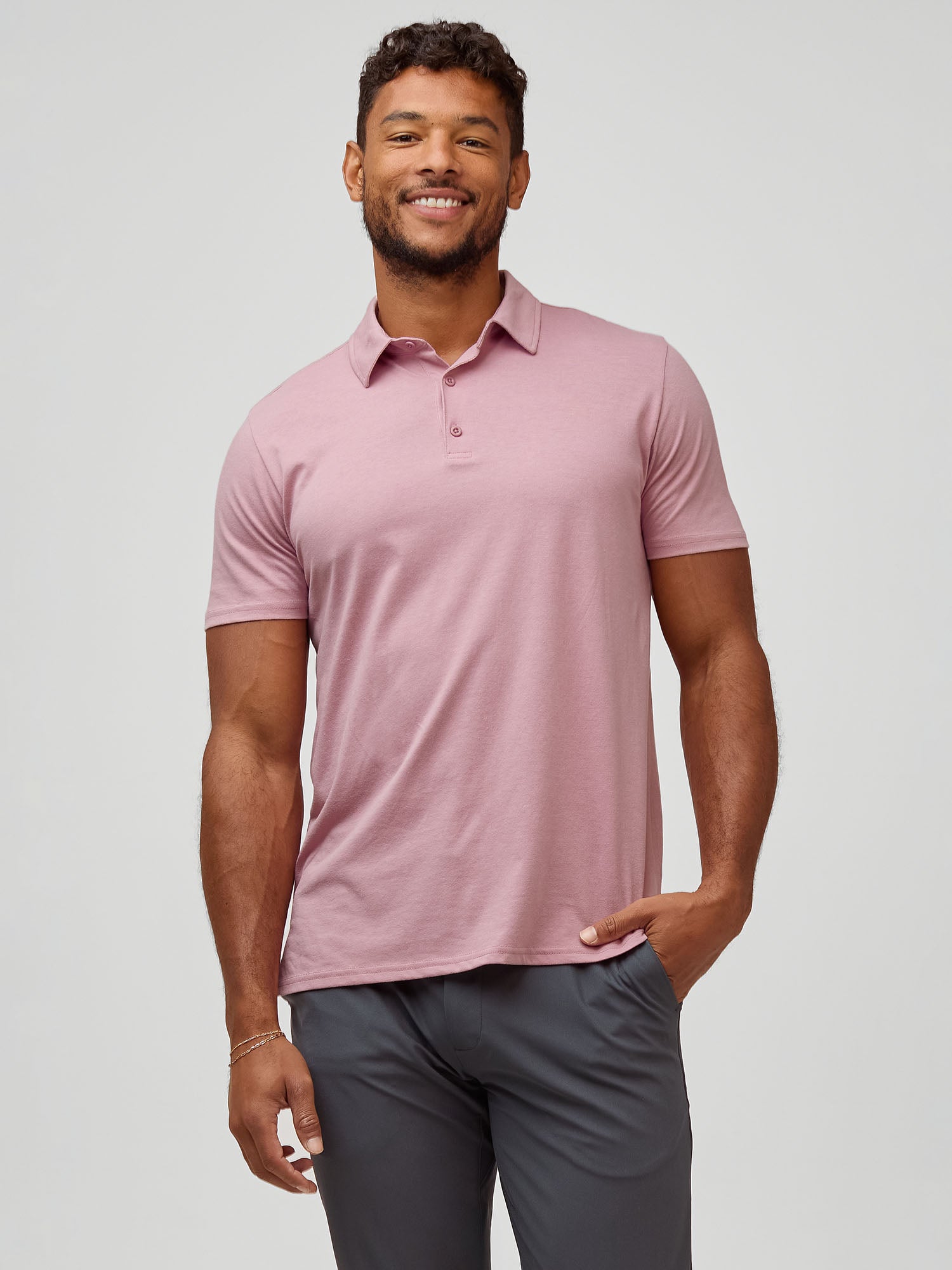 Premium Men's Summer Polo Shirts 6-Pack - Breathable Moisture-Wicking Casual Tees for Golf, Work & Outdoor Activities