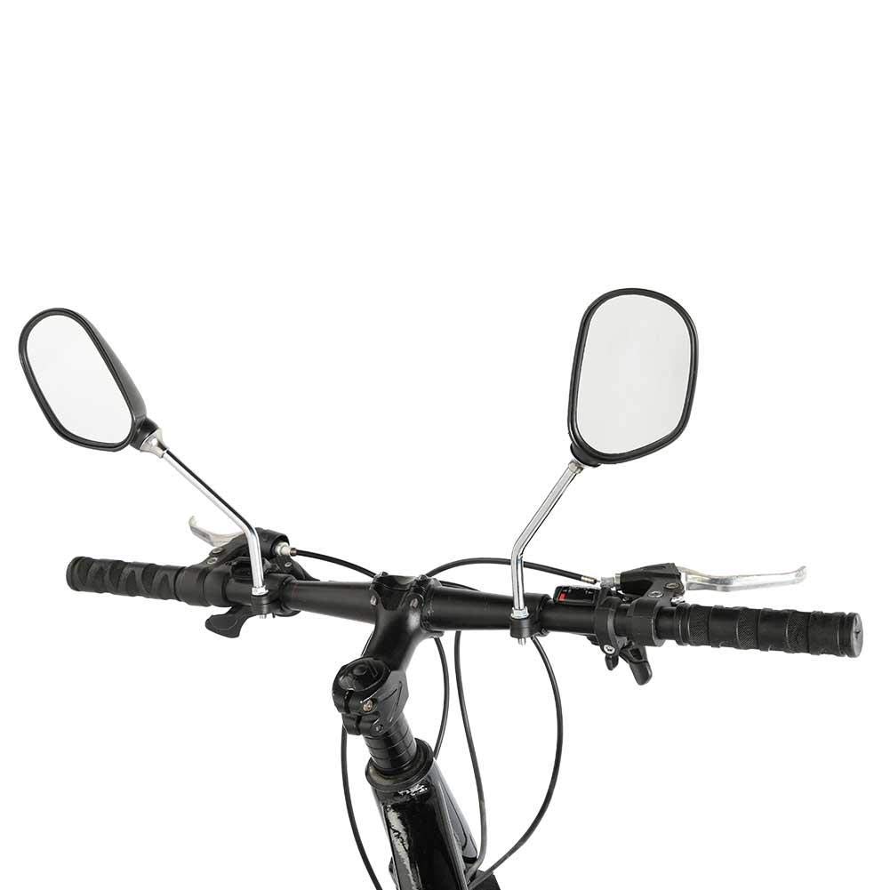 Universal Bike Mirror - 1 Pair Handlebar Rear View Mirrors for Road Bikes, Mountain Bikes & Cycling Safety - Perfect for Commuting, Touring & Outdoor Adventures