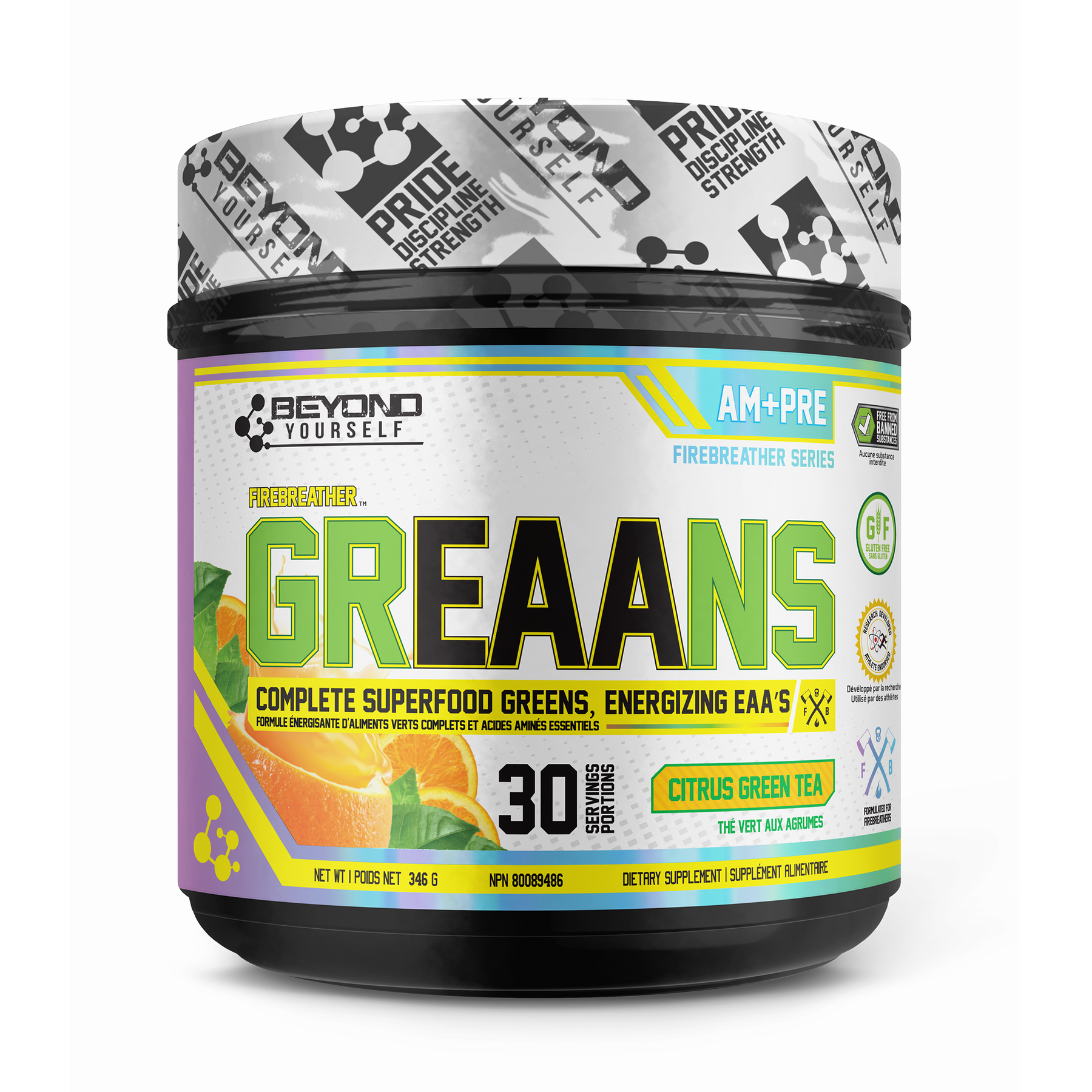 Beyond Yourself Greaans 346g - Premium Organic Green Beans | Healthy Vegan Snack for Weight Loss & Cooking | Perfect for Salads, Stir-Fries & Meal Prep