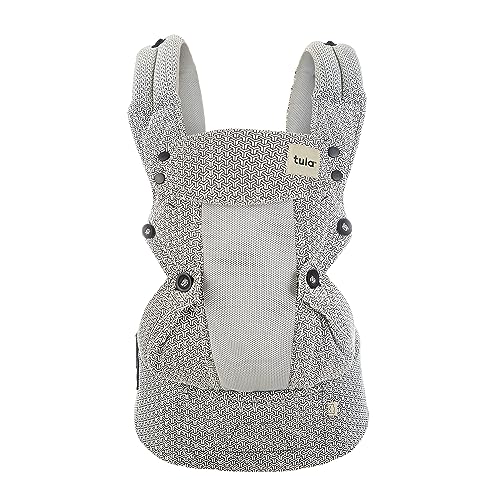 Tula Coast Explore Mesh Baby Carrier - Adjustable Ergonomic Carrier for Newborn to Toddler (7-45 lbs) - Lightweight & Breathable for Hiking, Travel & Everyday Use - Coast Infinite Design