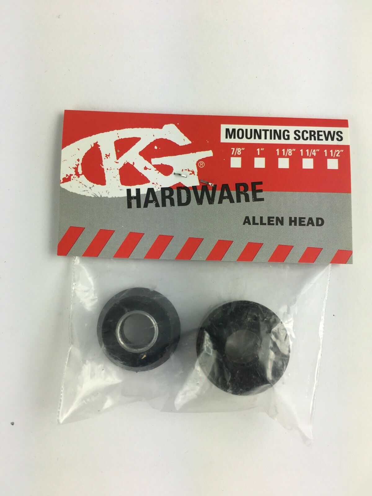 Grind King Classic Style Skateboard Bushings - Black Medium 95a Duro for Smooth Turns & Tricks | Perfect for Street Skating & Park Riding