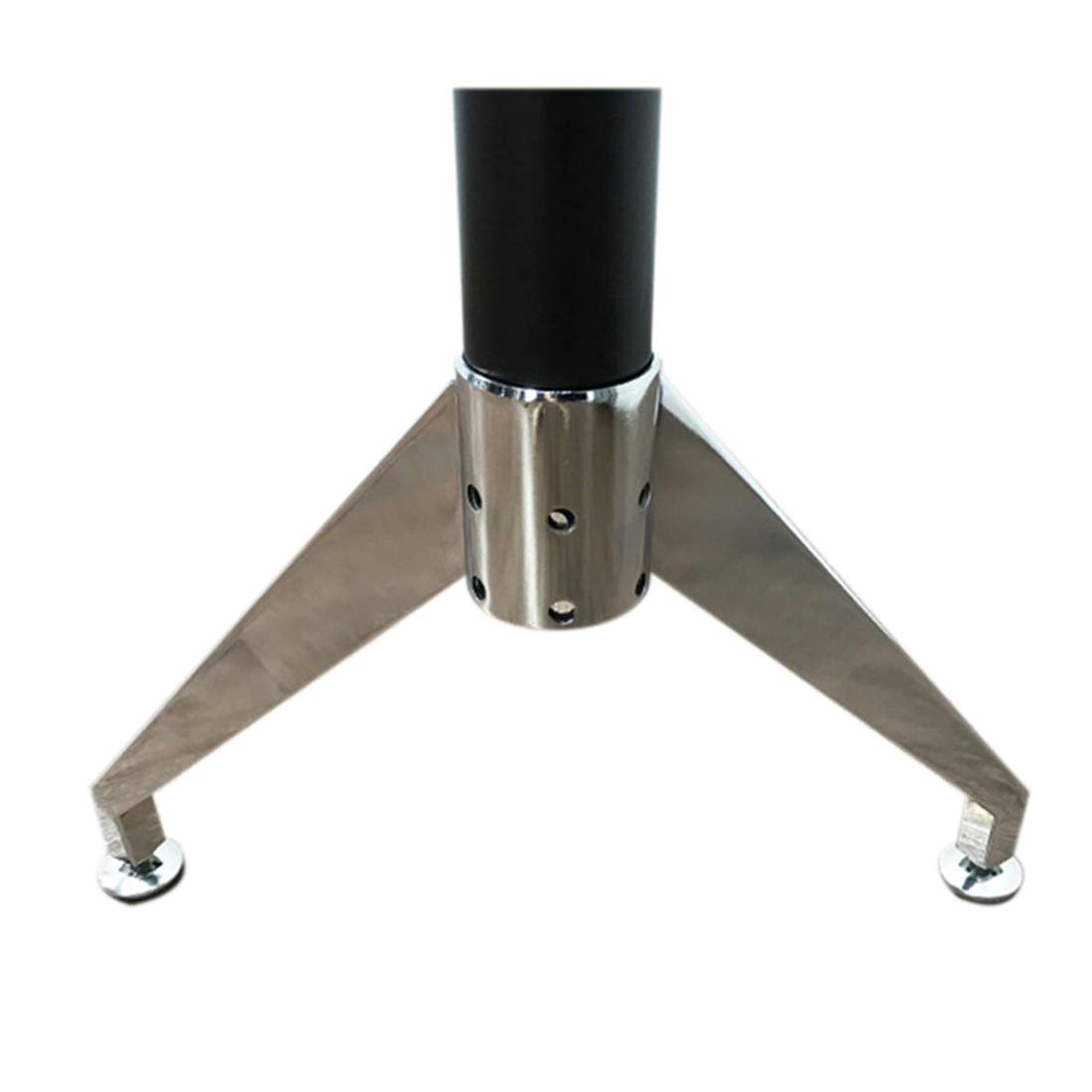Black Wrought Iron DIY Furniture Support Feet - Non-Slip Desk Legs for Computer Tables & Workstations (1 Pack) | Perfect for Home Office, Gaming Setup & Study Room Furniture
