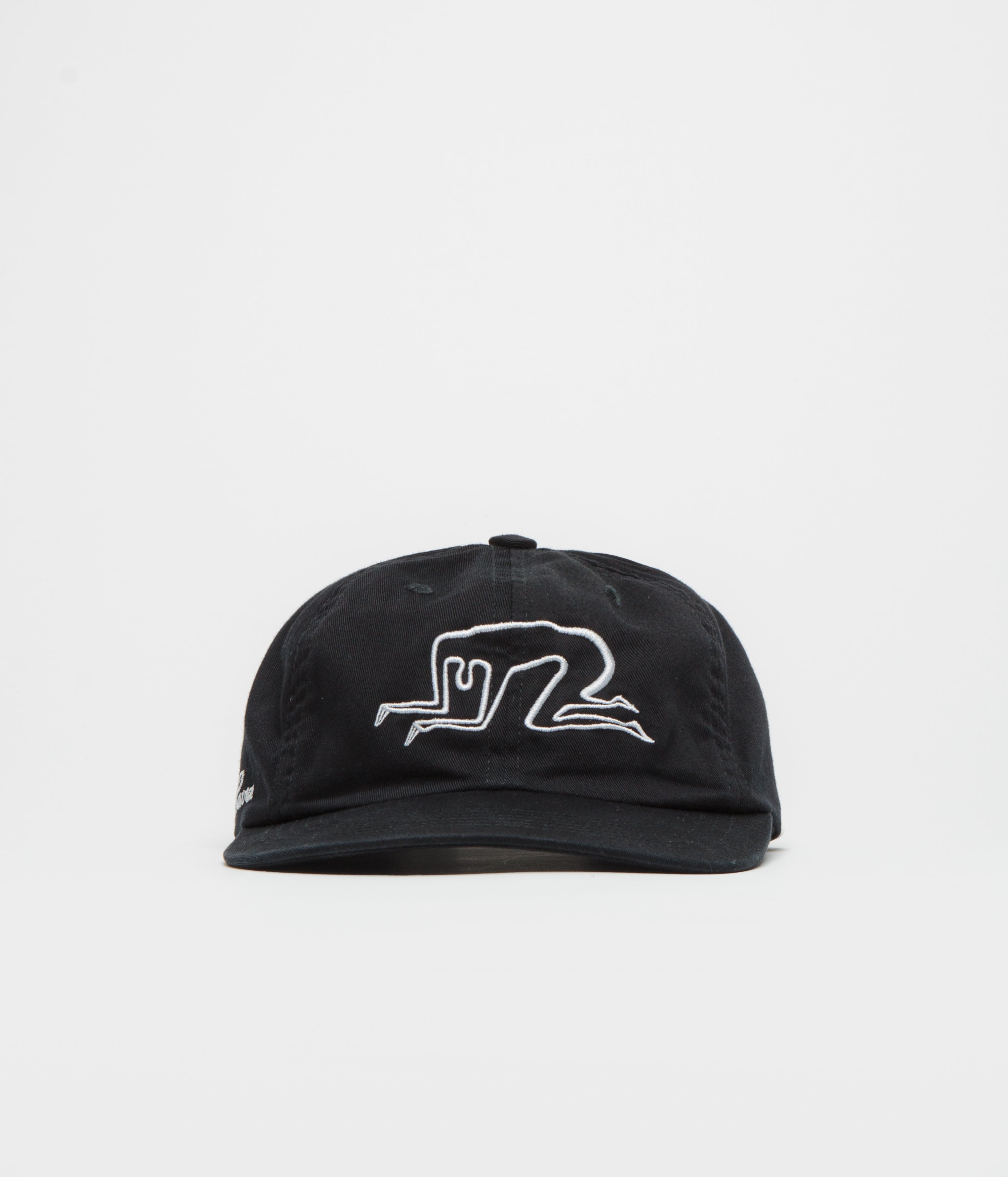 Parra Mid Career Cap - Black Baseball Hat for Men & Women - Perfect for Outdoor Activities, Sports, and Casual Wear