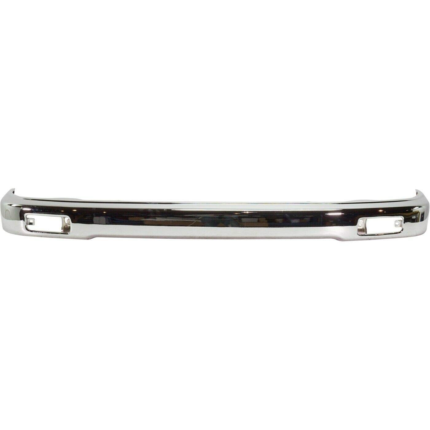 Chrome Steel Front Bumper 5210134020 TO1002127 - Durable Replacement for Trucks & SUVs, Perfect for Off-Roading & Vehicle Restoration