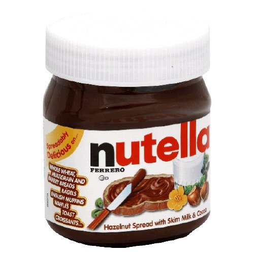 Nutella Hazelnut Chocolate Spread - 13 oz (Pack of 15) - Delicious Bread Topping for Breakfast, Snacks & Baking | Creamy Chocolate Hazelnut Spread by Nutella