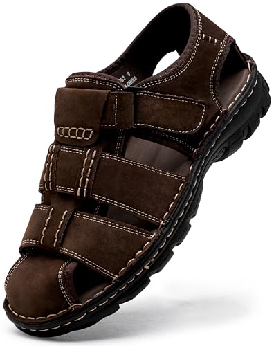 Closed Toe 663 Dark Brown
