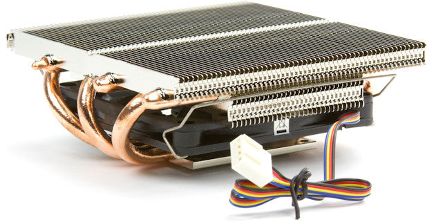 SCYTHE Kozuti Low Profile CPU Cooler SCKZT-1000 - Compact Cooling for Small Form Factor PCs & HTPCs - Perfect for Gaming & Home Theater Setups