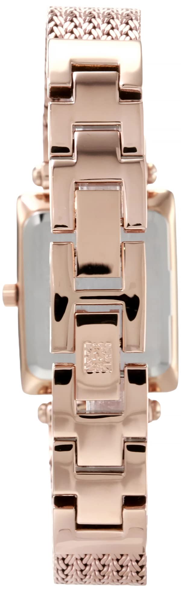 Anne Klein Women's Elegant Mesh Bracelet Watch - Gold-Tone Stainless Steel, Water Resistant, Perfect for Office, Party & Everyday Wear
