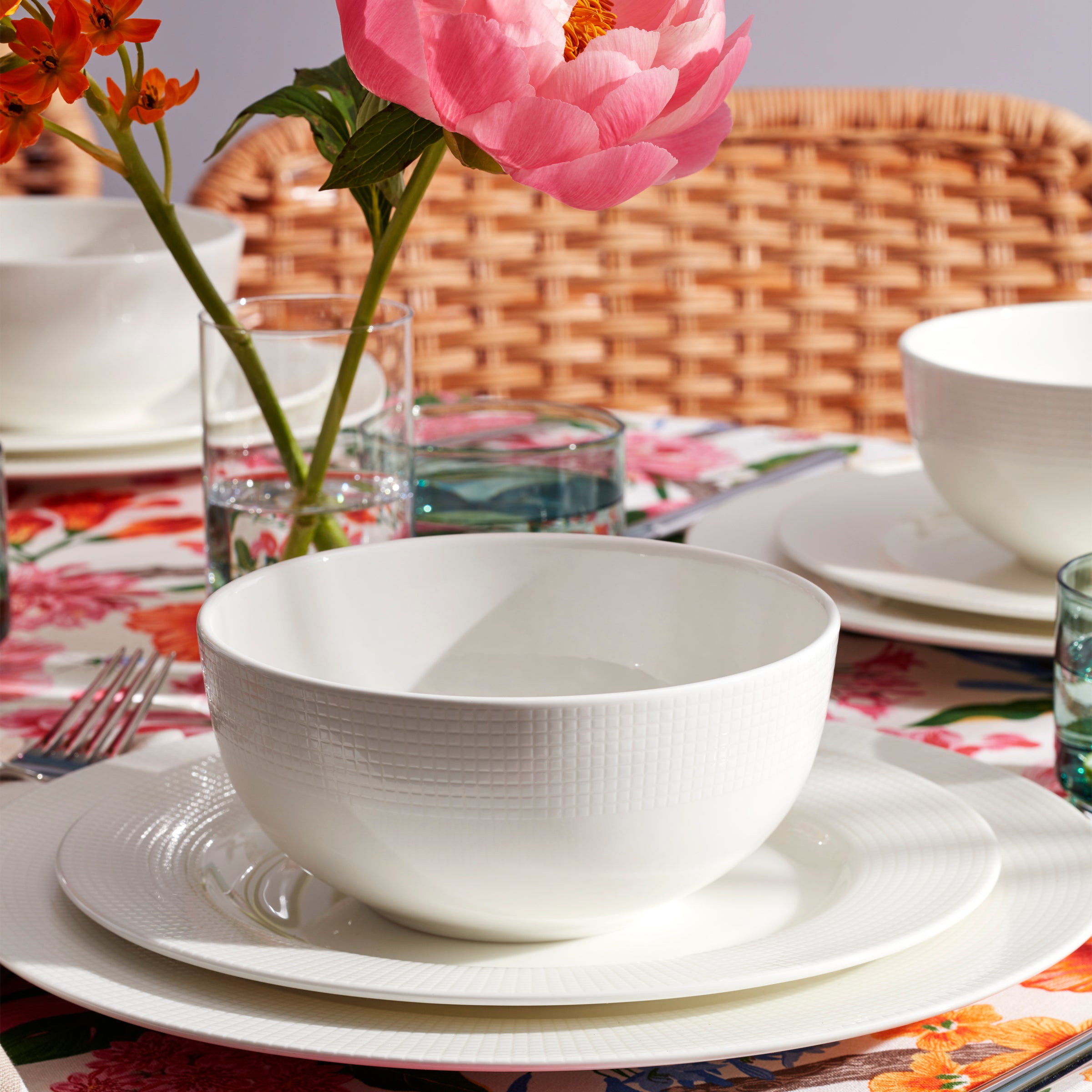 Premium Tuscany Classics All-Purpose Ceramic Bowls - Set of 6 (Buy 4 Get 2 Free) for Serving, Mixing & Food Prep - Perfect for Dining, Entertaining & Kitchen Use
