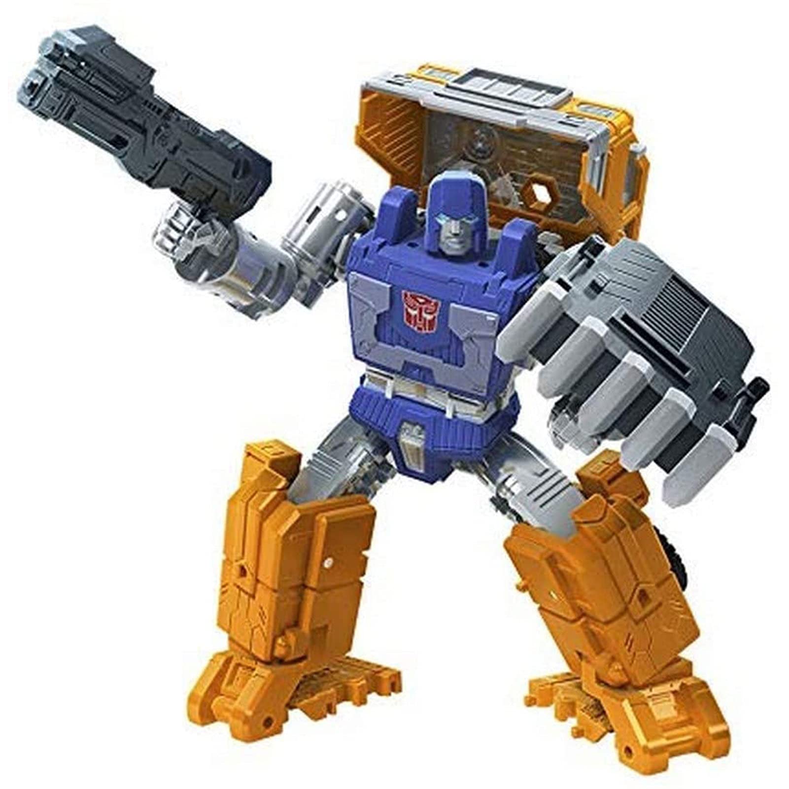 WJYLM Transformers Toys - KO Kingdom Deluxe WFC-K16 Huffer Action Figure | 5.5-inch Collectible Robot Toy for Kids Ages 8+ | Perfect for Playtime, Display & Gifts | Transformers WFC Collection
