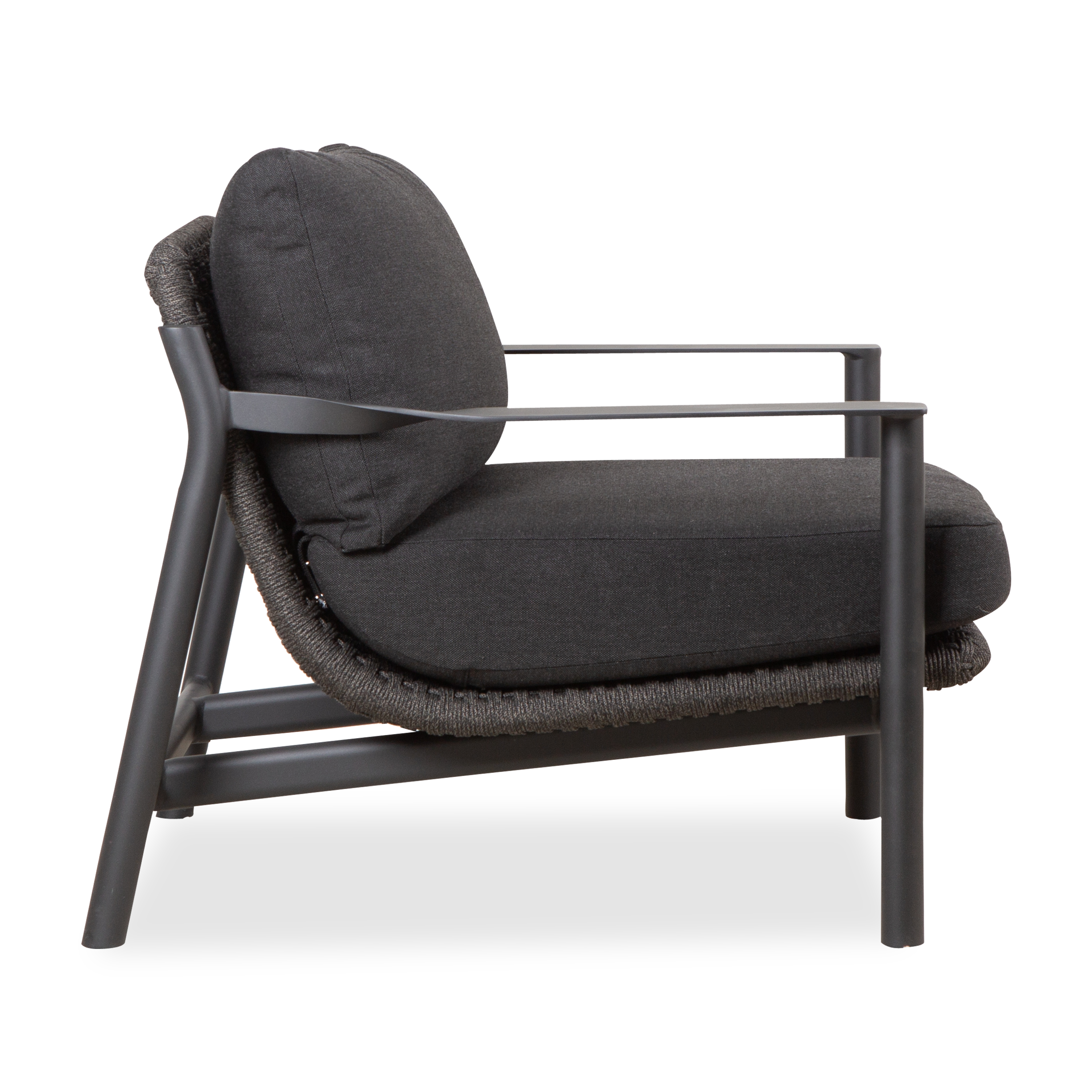 Oliver Lounge Chair - Modern Comfortable Recliner for Living Room, Office & Reading Nook - Premium Fabric Upholstered Armchair with Ergonomic Support