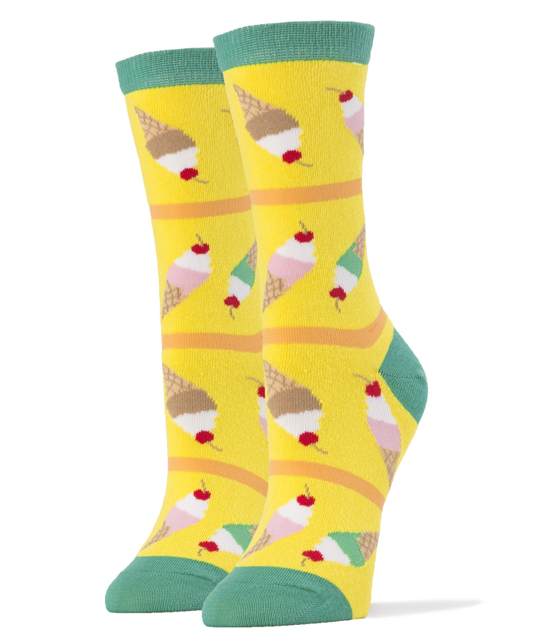 Funny Novelty Crew Socks for Women - Crazy Cool Socks (Fits Shoe Size 5-10) - Perfect for Gifts, Parties & Everyday Wear