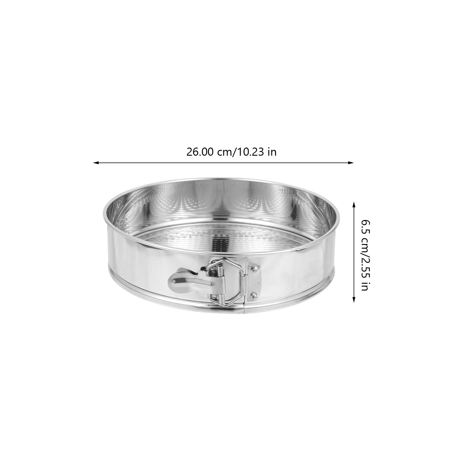 DOITOOL 10 Inch Springform Pan Round Nonstick Cheesecake Pan - Stainless Steel Removable Bottom Baking Pan for Cheesecake, Quiche, Tarts | Leakproof Design for Perfect Home Baking & Dessert Making