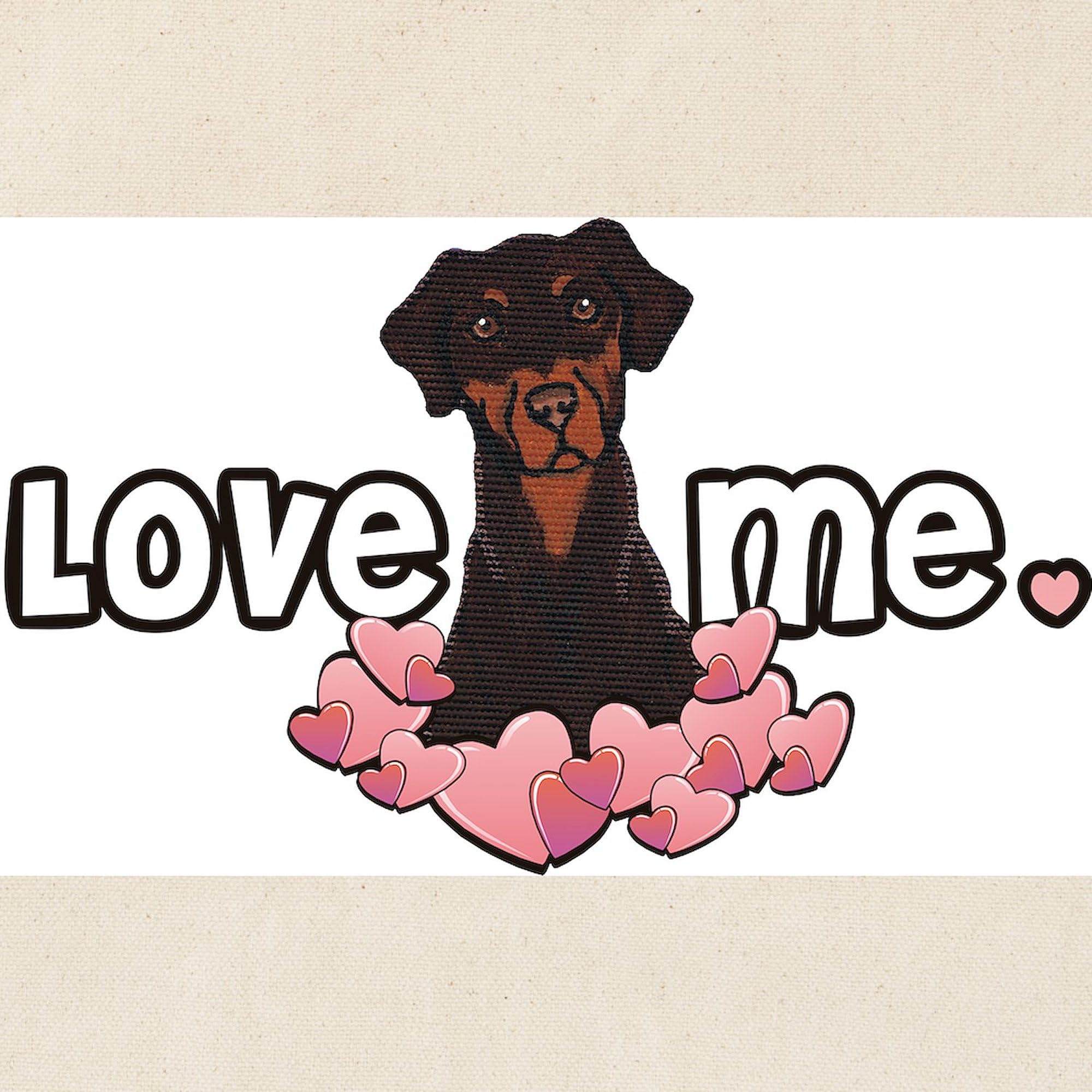 Doberman Lover Tote Bag - Natural Canvas Reusable Shopping Bag for Groceries, Beach & Everyday Use | CafePress