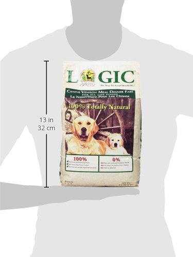Nature's Logic Venison Dry Dog Food - 4.4 lb Grain-Free Kibble for Adult Dogs | High Protein Natural Pet Food for Sensitive Stomachs | Perfect for Outdoor Adventures & Active Lifestyles