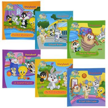 Baby Looney Tunes Storybook Set - 6-Pack Children's Books | Perfect for Bedtime Stories, Early Reading & Toddler Learning