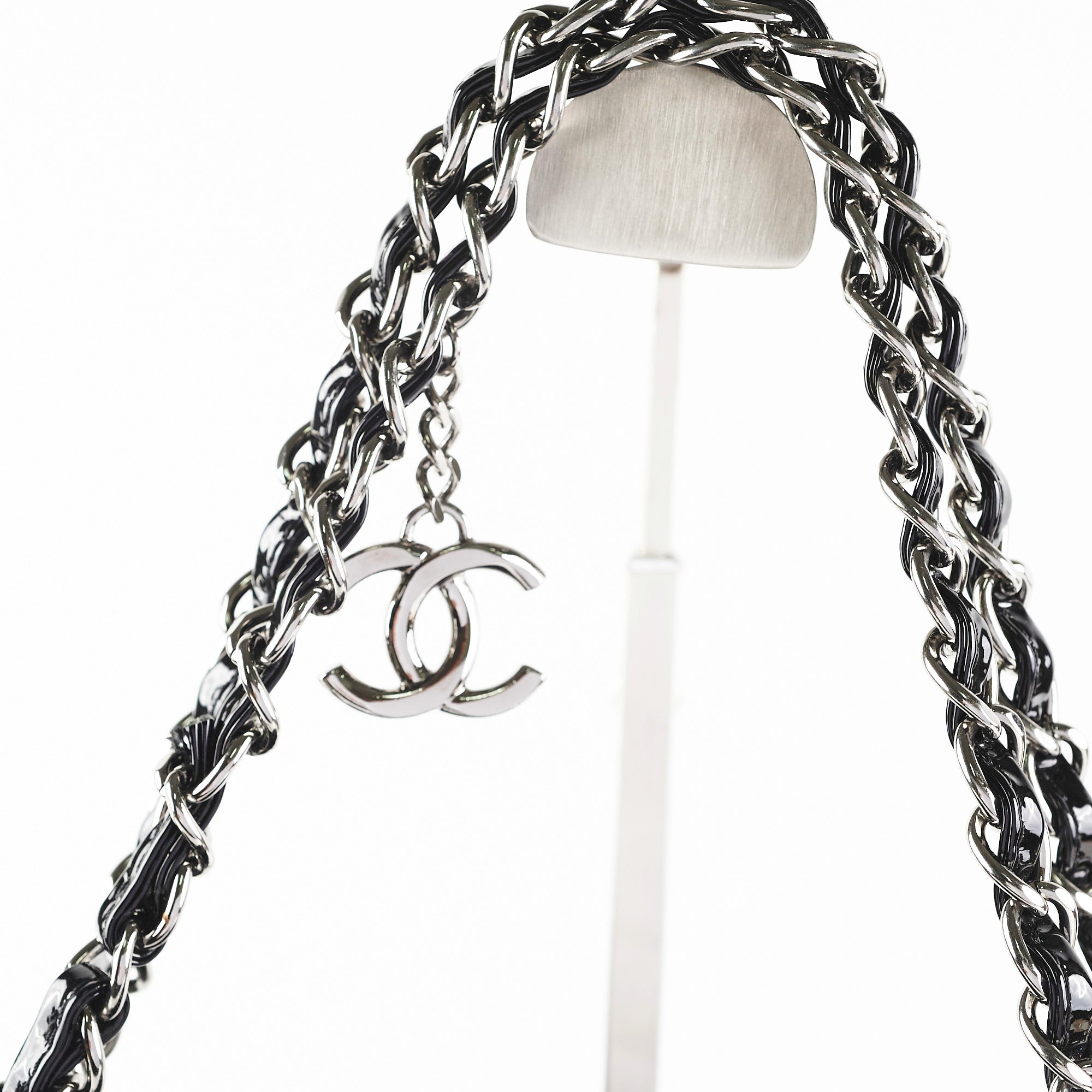 Chanel Camelia Patent Leather Tote Bag Black - Luxury Designer Handbag for Women, Perfect for Work, Travel & Everyday Use