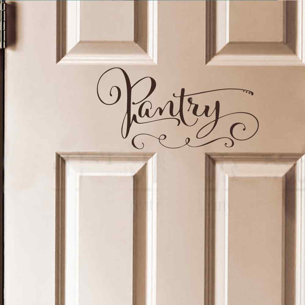 BATTOO Black Pantry Decal - 5