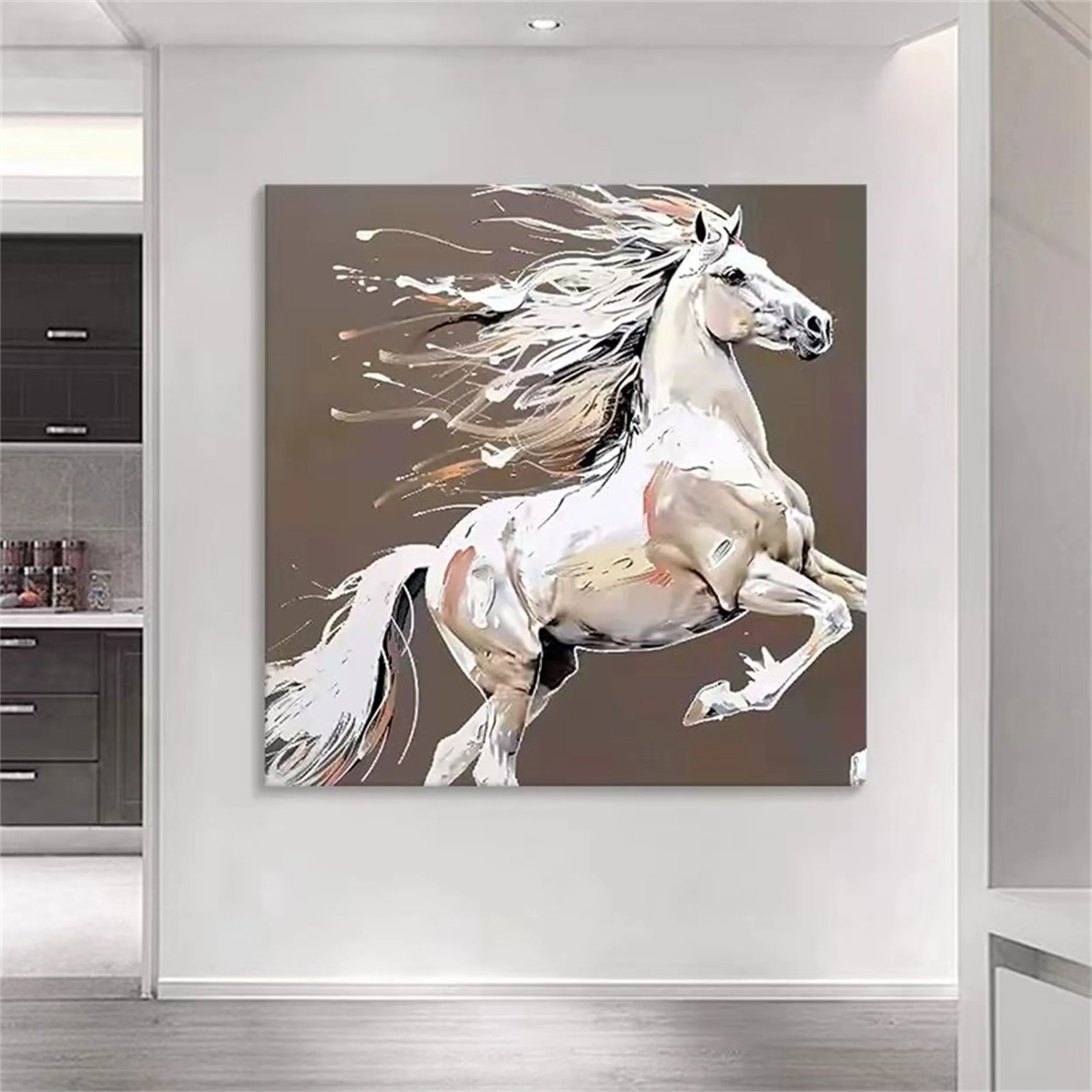 Animal Art Painting #AP032 - Handmade Wildlife Canvas Art for Home & Office Decor | Perfect for Living Room, Bedroom, and Gift Giving